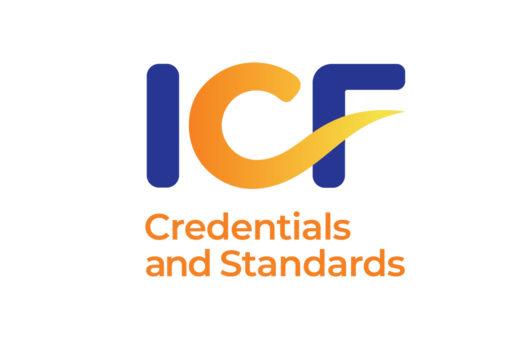 ICF-CS2 ICF Credentials and Standards full-color vertical logo