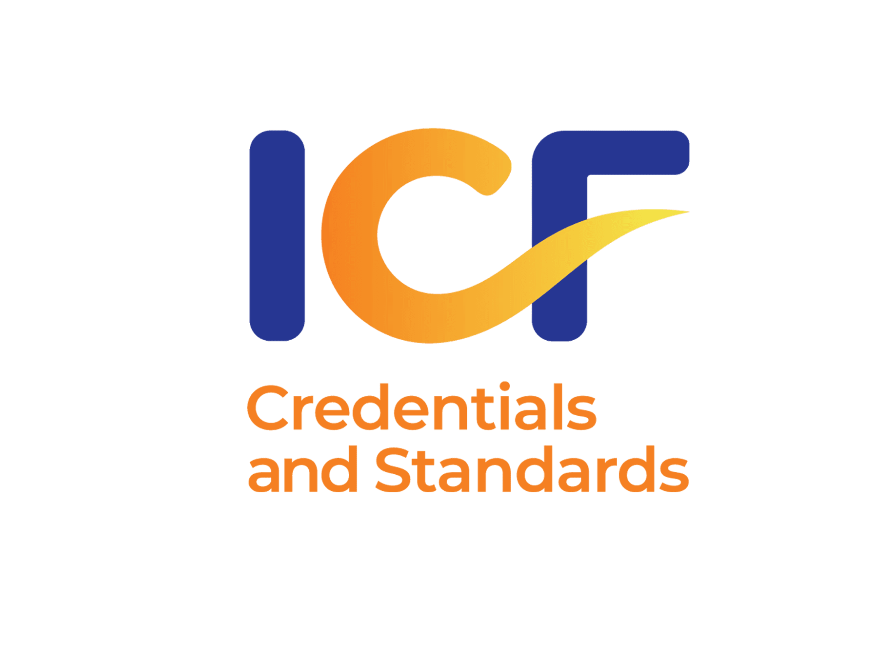 ICF-CS2 ICF Credentials and Standards full-color vertical logo